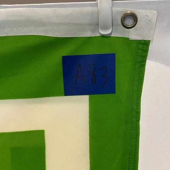 Bright Green KCCO Chive Flag – Keep Calm and Chive On - Picture 2 of 5